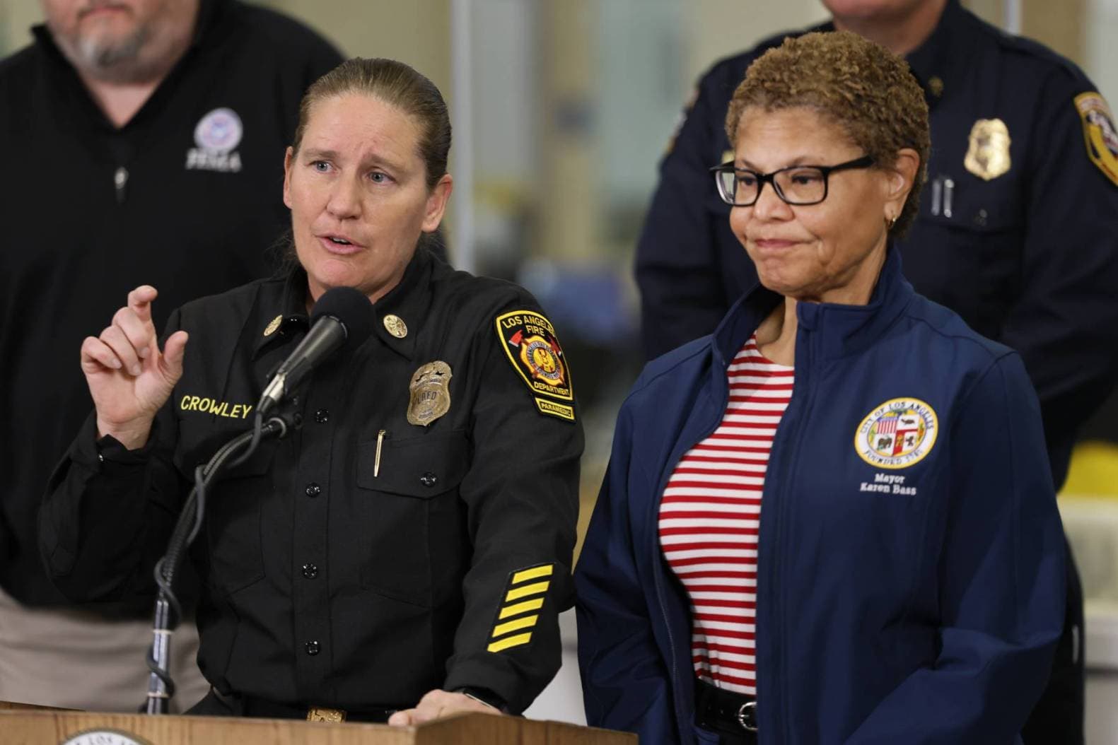 LA Mayor Karen Bass Throws Fire Chief Under Bus!