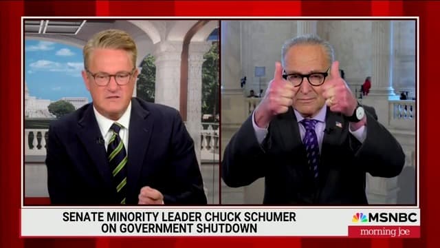 Chuck Schumer's Shutdown Circus Tanks His Own Team